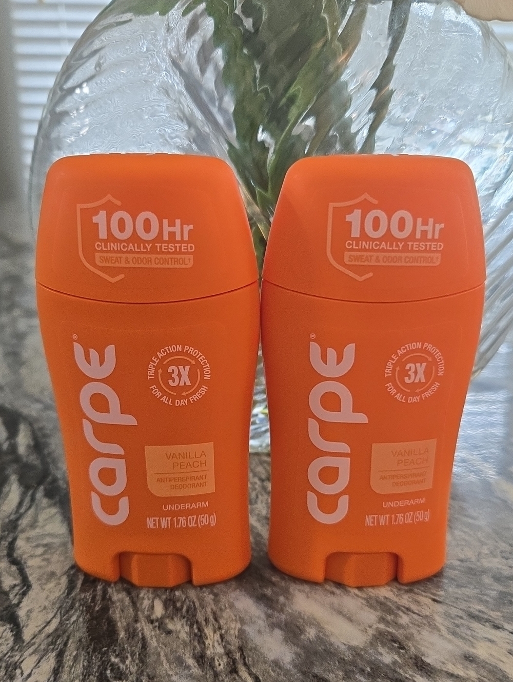 Vanilla Peach Kids Antiperspirant Deodorant - Orange